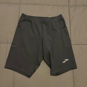 Brooks Men's Black Half Tights